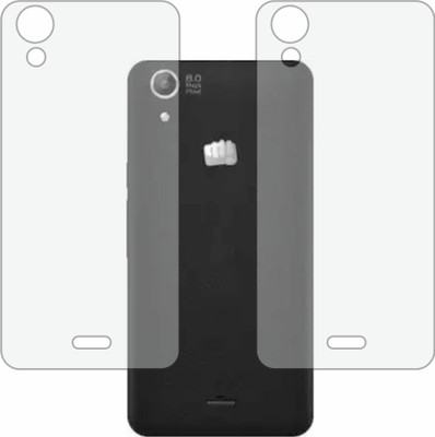 ZINGTEL Back Screen Guard for MICROMAX Q345 (CANVAS SELFIE LENS) (Matte Finish)(Pack of 2)