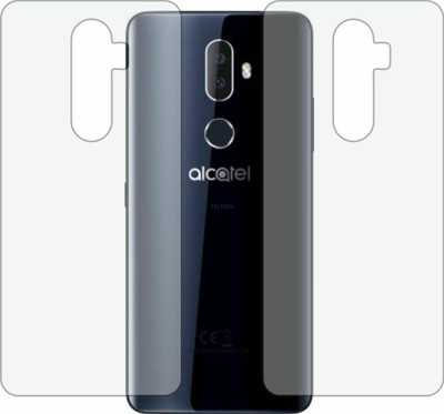 TELTREK Back Screen Guard for ALCATEL 3V (Matte Finish)(Pack of 2)