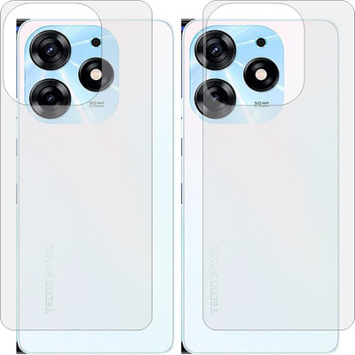 ZINGTEL Back Screen Guard for TECNO SPARK 10 PRO (Matte Finish)(Pack of 2)