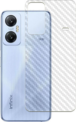ARBAN Infinix Hot 20 Back Carbon Fiber Skin Mobile Skin(Transparent)