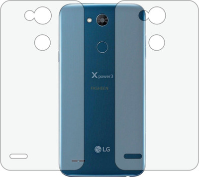Fasheen Back Screen Guard for LG X5 - 2018 (Matte Finish)(Pack of 2)