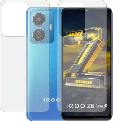 ZINGTEL Back Screen Guard for VIVO IQOO Z6 44W (Matte Finish)(Pack of 2)