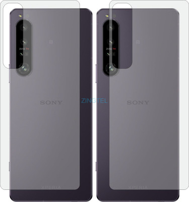 ZINGTEL Back Screen Guard for SONY XPERIA 1 IV (Matte Finish)(Pack of 2)