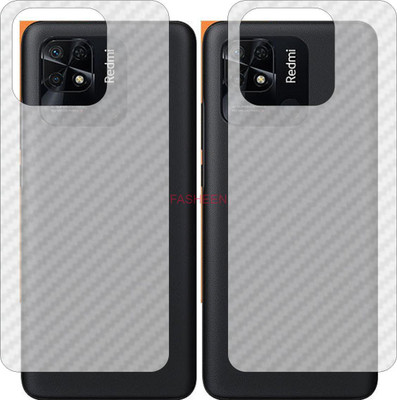 Fasheen Back Screen Guard for XIAOMI REDMI 10 POWER (3D Carbon Fiber Finish)(Pack of 2)