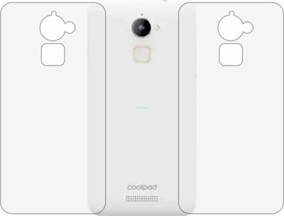 TELTREK Back Screen Guard for COOLPAD DAZEN NOTE 3 (Matte Finish)(Pack of 2)