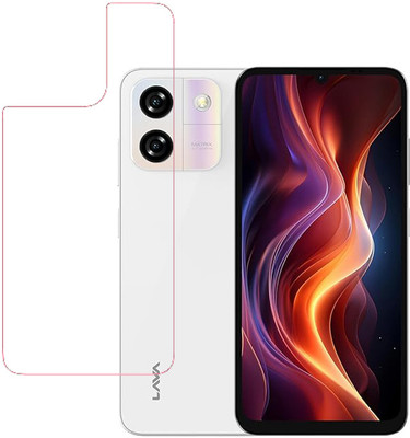 KARTRAY Back Screen Guard for LAVA Yuva Star, Clear(Pack of 1)