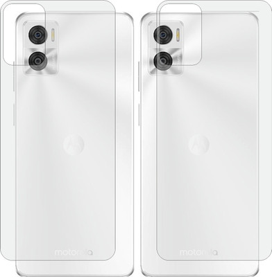 ZINGTEL Back Screen Guard for MOTOROLA MOTO E22i (Matte Finish)(Pack of 2)
