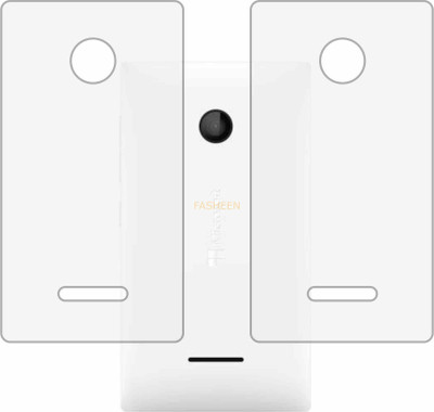 Fasheen Back Screen Guard for MICROSOFT LUMIA 435 (Matte Finish)(Pack of 2)