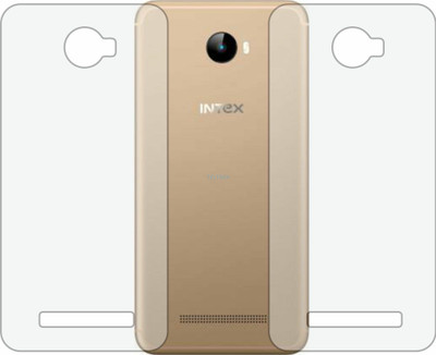 TELTREK Back Screen Guard for INTEX AQUA LIONS T1 PLUS (Matte Finish)(Pack of 2)