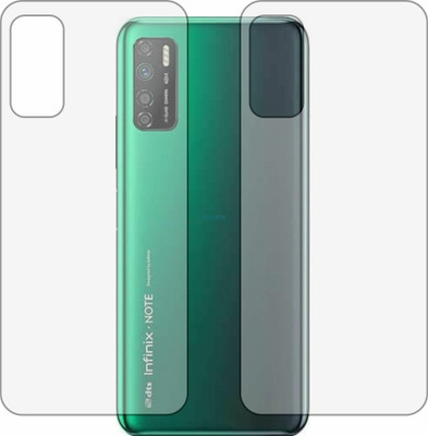 TELTREK Back Screen Guard for INFINIX NOTE 7 LITE (Matte Finish)(Pack of 2)