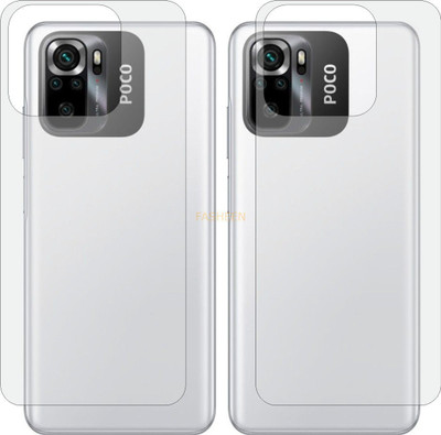 Fasheen Back Screen Guard for MI POCO M5S (Matte Finish)(Pack of 2)