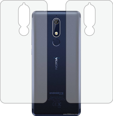 TELTREK Back Screen Guard for NOKIA TA-1076 (NOKIA 5.1) (Matte Finish)(Pack of 2)