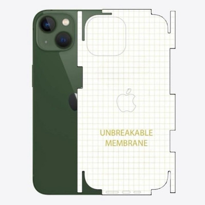 BRENZZ Back Screen Guard for Apple iPhone 13, iPhone 13, (FULL)(Pack of 1)
