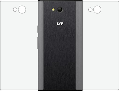 ZINGTEL Back Screen Guard for RELIANCE JIO LYF WIND 4 (Matte Finish)(Pack of 2)