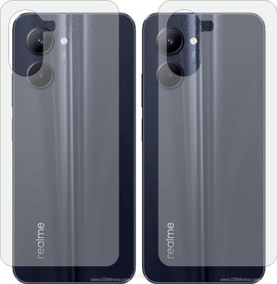 TELTREK Back Screen Guard for REALME C33 RMX3624 (Matte Finish)(Pack of 2)