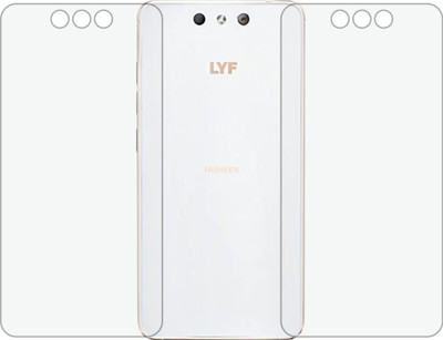 Fasheen Back Screen Guard for JIO LYF EARTH 1 (Matte Finish)(Pack of 2)