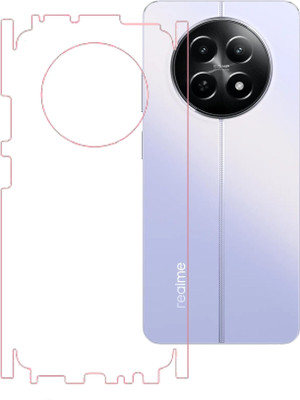 HOBBYTRONICS Back Screen Guard for Realme 12X 5G (Matte)(Pack of 1)