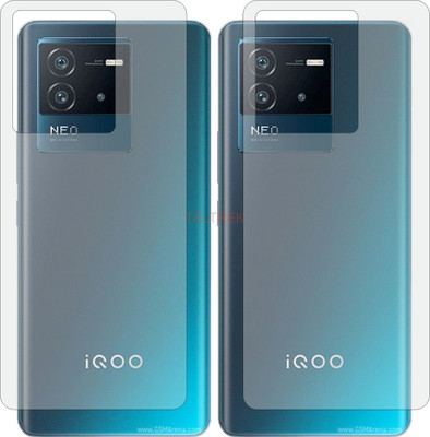 TELTREK Back Screen Guard for VIVO IQOO NEO 6 SE (Matte Finish)(Pack of 2)