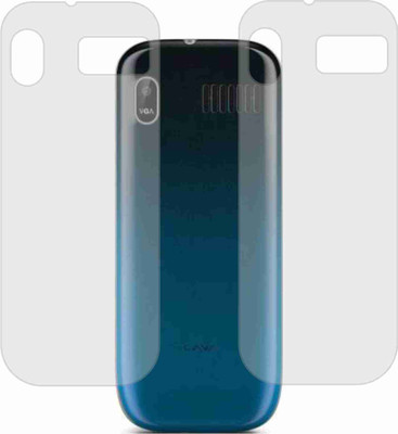 TELTREK Back Screen Guard for LAVA A1200 (Matte Finish)(Pack of 2)