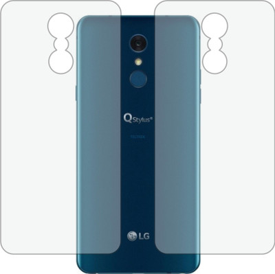 TELTREK Back Screen Guard for LG Q STYLUS ALPHA (Matte Finish)(Pack of 2)