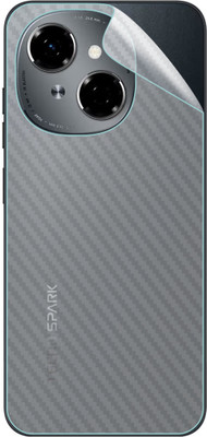 Vatsin Back Screen Guard for Tecno Spark Go 1, Tecno Spark Go 1 [Carbon Fiber](Pack of 1)