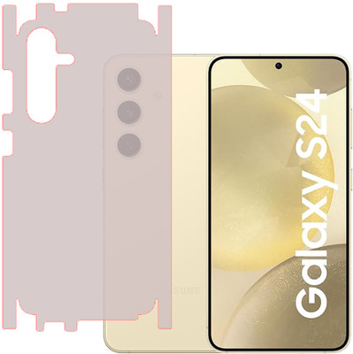 KARTRAY Back Screen Guard for SAMSUNG Galaxy S24 5G, Matte With Sides(Pack of 1)