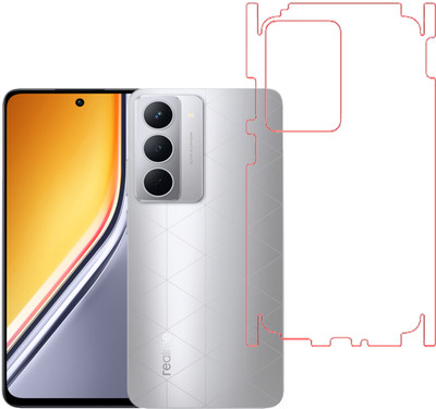 SPRITZEN Back Screen Guard for realme P3x 5G, Back Screen Guard with Sides, Glossy Finish(Pack of 1)