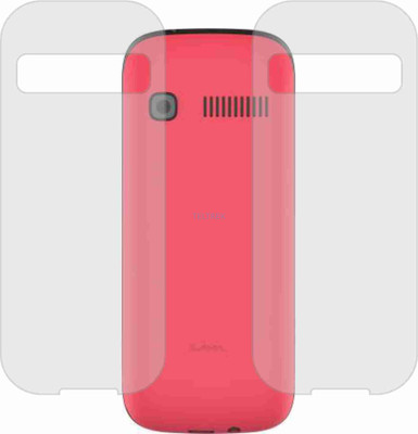TELTREK Back Screen Guard for LAVA A1 SUPER (Matte Finish)(Pack of 2)