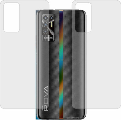 Fasheen Back Screen Guard for TECNO POVA 2 LE7 (Matte Finish)(Pack of 2)