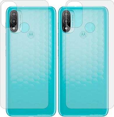 TELTREK Back Screen Guard for MOTO E20 (Matte Finish)(Pack of 2)