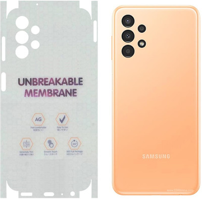 yuvu77 Back Screen Guard for Samsung Galaxy A13, Membrane with 360 coverage(Pack of 1)