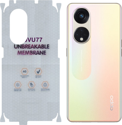yuvu77 Back Screen Guard for Oppo Reno 8T 5g, Membrane with 360 coverage(Pack of 1)