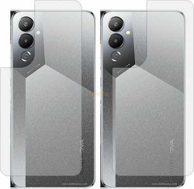 Fasheen Back Screen Guard for TECNO POVA 4 (Matte Finish)(Pack of 2)