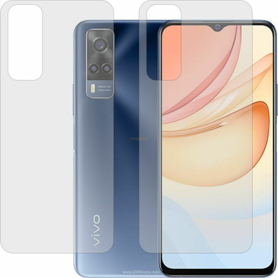 Fasheen Back Screen Guard for VIVO Y53S 4G (Matte Finish)(Pack of 2)