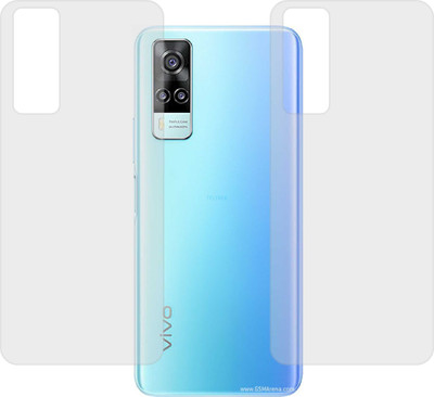 TELTREK Back Screen Guard for VIVO Y31 2021 (Matte Finish)(Pack of 2)