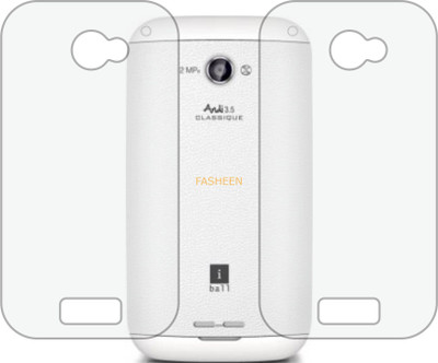 Fasheen Back Screen Guard for IBALL ANDI 3.5 CLASSIQUE (Matte Finish)(Pack of 2)