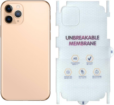 ONCRAVES Back Screen Guard for Apple iPhone 11 Pro Max | Glossy Unbreakable Membrane.(Pack of 1)