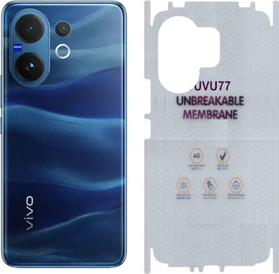YMC77 Back Screen Guard for vivo V60 5G, Membrane with 360 coverage, unbreakable membrane(Pack of 1)