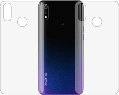 TELTREK Back Screen Guard for Realme 3(Pack of 2)