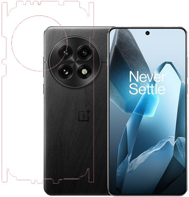 KARTRAY Back Screen Guard for OnePlus 13 5G, Clear With Sides(Pack of 1)