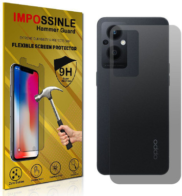 FCS Back Screen Guard for Oppo Reno8 Lite Back (Matte)(Pack of 1)