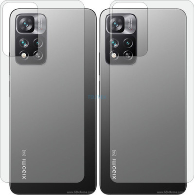 TELTREK Back Screen Guard for XIAOMI 11I HYPERCHARGE 5G (Matte Finish)(Pack of 2)