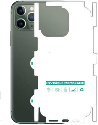 A3sprime Back Screen Guard for Apple iPhone 11 Pro, |Edge to Edge Full Coverage Unbreakable Soft Transparent Glossy Finish Back and Side Skin Protector|(Pack of 1)