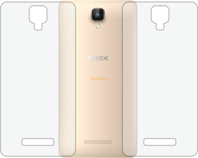Fasheen Back Screen Guard for INTEX AQUA LIONS 4G (Matte Finish)(Pack of 2)