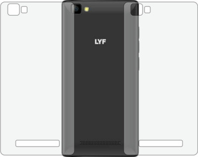 Fasheen Back Screen Guard for JIO LYF WIND 1 (Matte Finish)(Pack of 2)