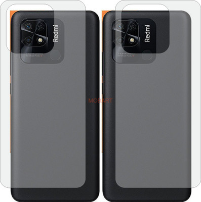 MOBART Back Screen Guard for REDMI 10 POWER (Matte Finish)(Pack of 2)