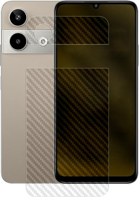 SOMTONE Back Screen Guard for Lava Storm Play 5G Back Carbon fiber Screen Protector | Anti-Scratch | Edge to Edge Full Coverage | Screen Guard(Pack of 1)