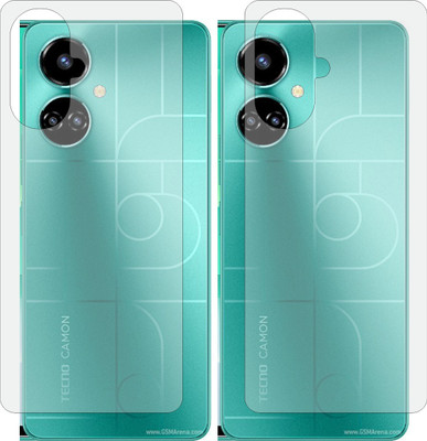 MOBART Back Screen Guard for TECNO CAMON 19 PRO (Matte Finish)(Pack of 2)