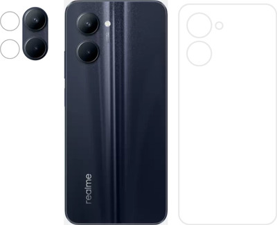 Ten To 11 Back Screen Guard for Realme C33(Pack of 2)