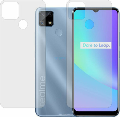 TELTREK Back Screen Guard for REALME RMX 3193 (Matte Finish)(Pack of 2)